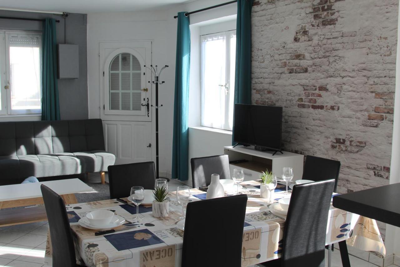 Appartement Duplex Avec Cour 10 Pers Berck Extérieur photo